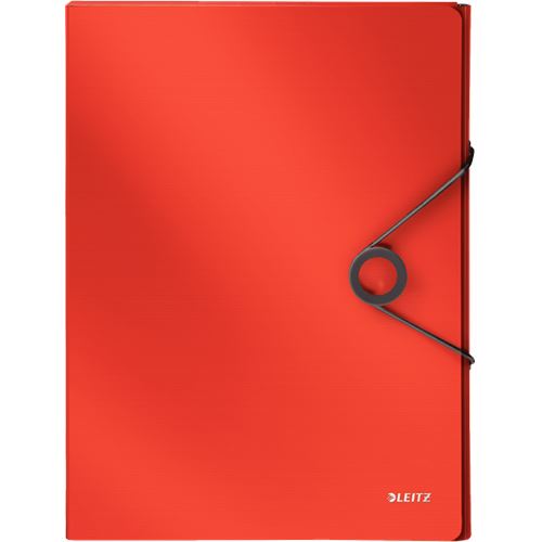 LEITZ Heftbox Solid 4568 3,0 cm hellrot
