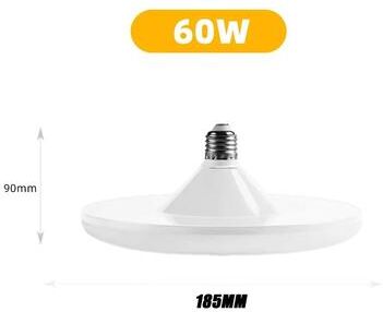 Uplift Essentials LED Bulb E27 Base Energy Saving Indoor Lamp UFO Design 60w