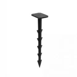 Erdanker Bodenanker Erdnägel Erdspieß für Unkrautvlies oder Abdeckplanen 12cm Bradas ATSU12+
