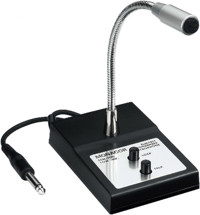 MONACOR Ecm-200 Elektret-Tischmikrofon