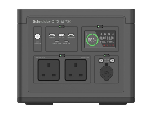 APC Schneider OffGrid 730 - Tragbares kraftwerk (PPS730-UK)