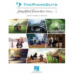 The Piano Guys: Simplified Favorites, Vol. 1: Easy Piano/Optional Cello, Fachbücher von Piano Guys