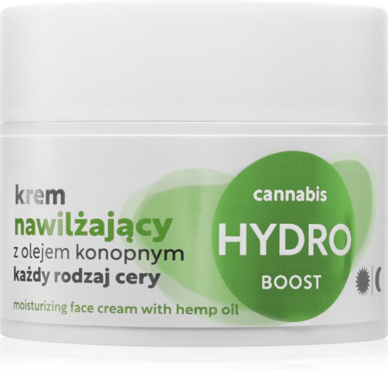 Ideepharm Idee Derm Hydro Boost crème hydratante à l'huile de chanvre 50 ml