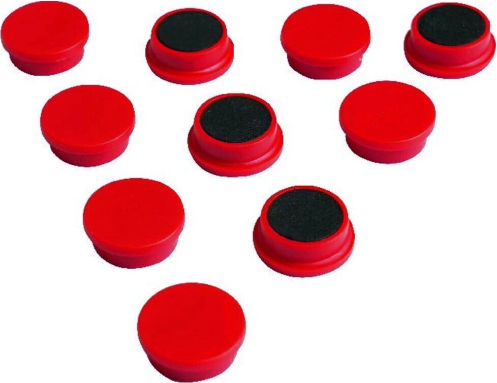 Eclipse Organisationsmagnet rund weiß 20mm ; Eclipse Magnetics (RM765/W)
