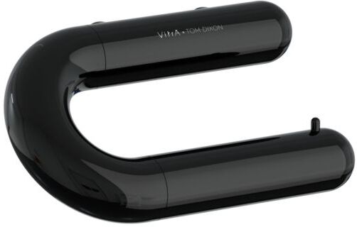 VitrA Liquid Papierrollenhalter A4456539 195x105x95mm, Wandmontage, schwarz hochglanz
