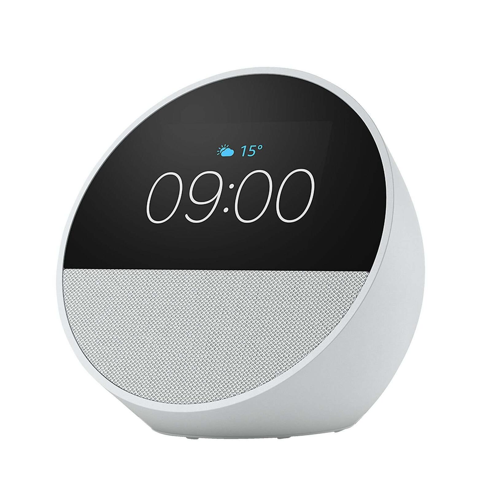Amazon Echo Spot (2024) - Smart Speaker, weiß 0840268970314