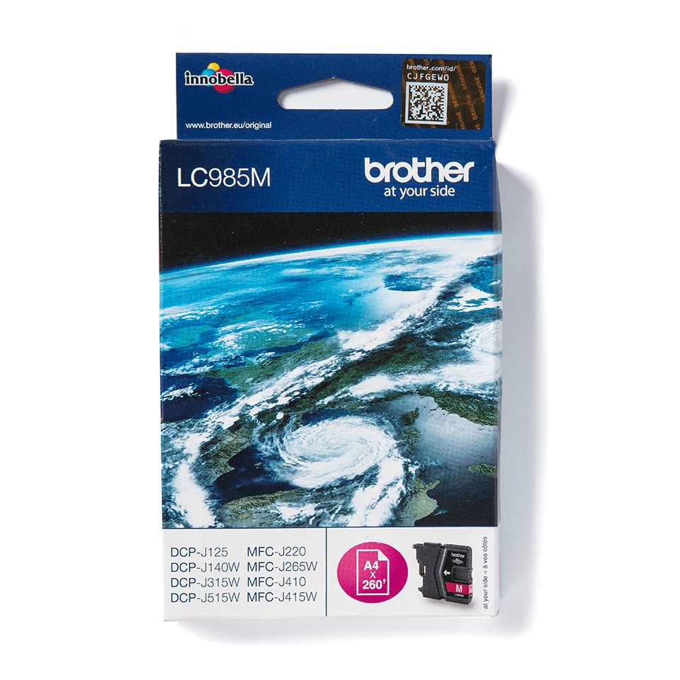 Brother originale Druckerpatronen Magenta LC-985M LC985M