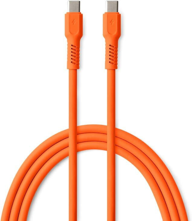 Colorum USB-C til USB-C Kabel - 60W / 1.8m - Orange