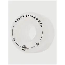 Arbor Shakedown 80a 58mm Wheels ghost white Gr. Uni