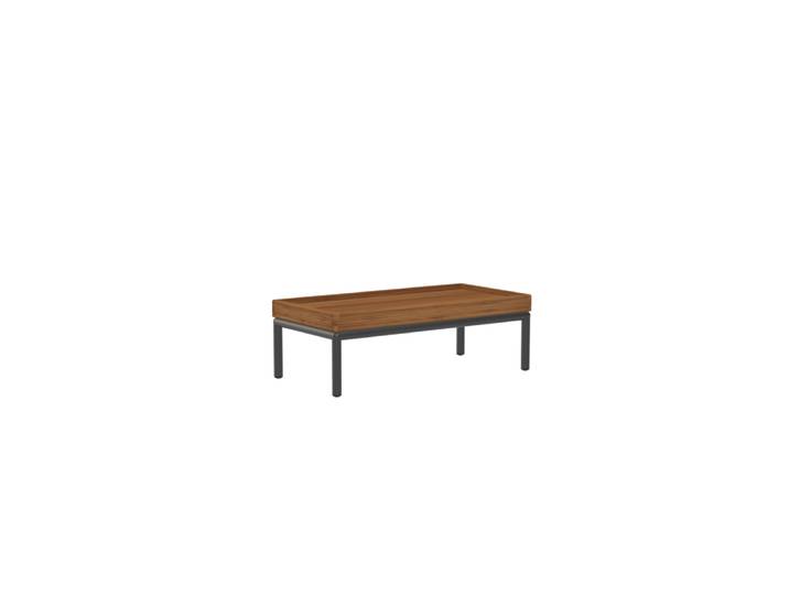 HOUE LEVEL Beistelltisch aus Bambus/Aluminium