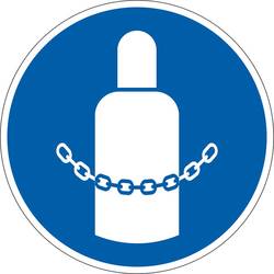SAFETYMARKING Gebotsschild Glasflaschen sichern Folie selbstklebend (Ø) 100 mm ISO 7010 1 St. 21.A7510