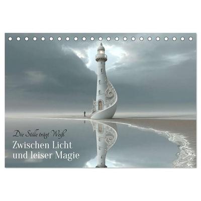 Die Stille trägt Weiß (Tischkalender 2027 DIN A5 quer), CALVENDO Monatskalender