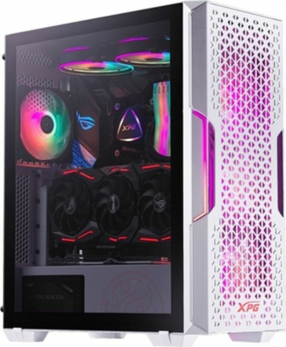 ADATA XPG STARKER AIR Tower Computerbehuizing, Wit, ATX, Micro ATX, Mini-ITX, Breedte: 16,5 cm