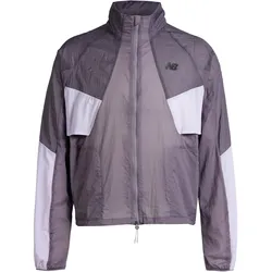NEW BALANCE Reflective RC Laufjacke Herren | Gr. S | grau - grau