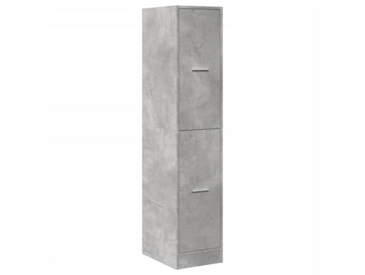 vidaXL Apothekerschrank Betongrau 30x41x144,5 cm Holzwerkstoff