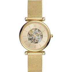 Fossil Automatik / 3 Zeiger Carlie Mechanical ME3250 - goldfarben - 35mm