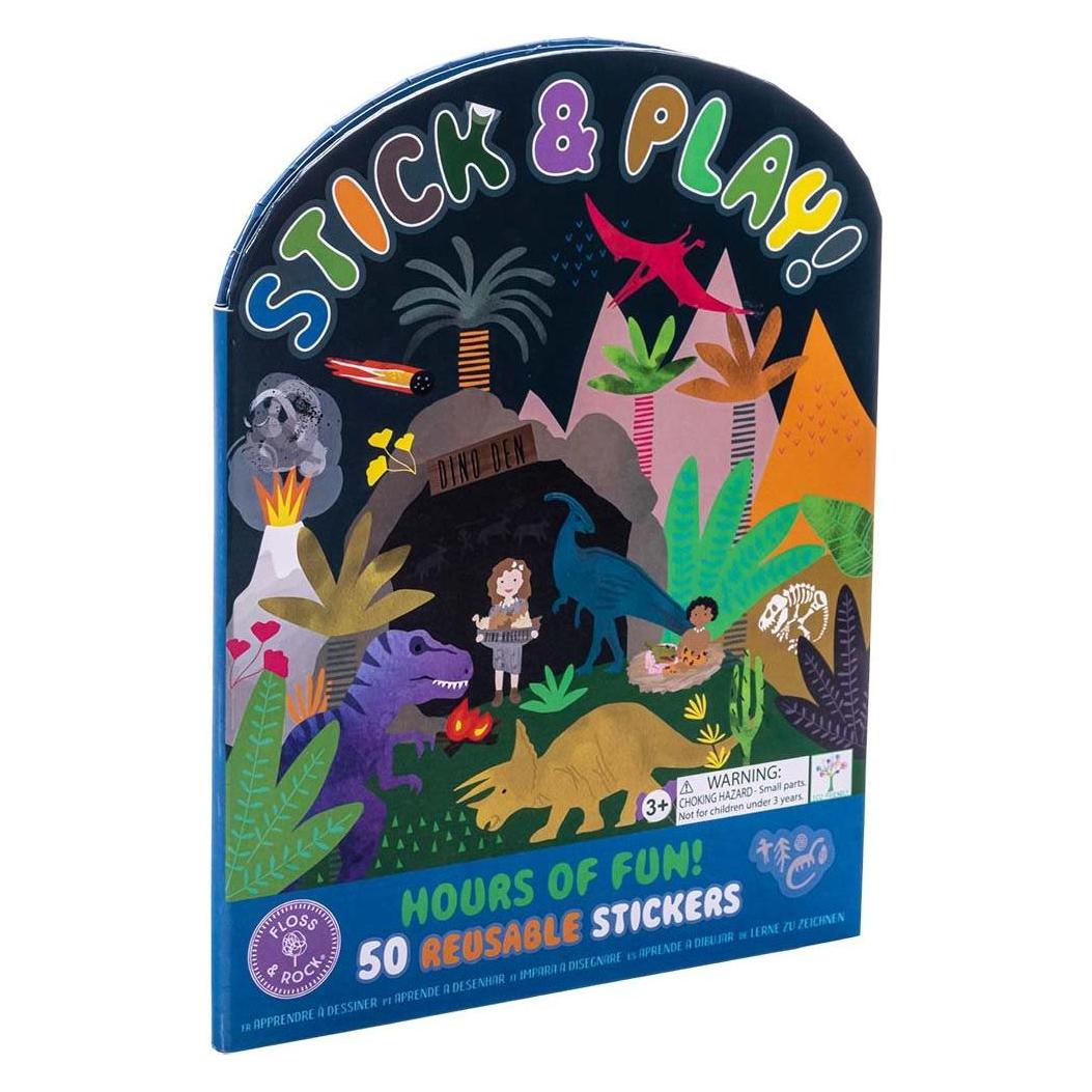 Floss & Rock tick & Play Dino - 46P6524 (50 Sticker) (46P6524)