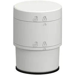 Schneider Electric XV6C21BW Basiselement, Harmony XV6, modular, 60mm, 24V ACDC, Adapter, Abdeckung, bis 5 Ebenen, weiss