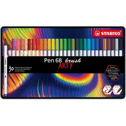 Stabilo, Malstifte, Pen 68 Brush 30er Arty (30x)