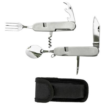 Origin Outdoors - Biwak Survival Besteck - Besteck-Set grau/schwarz