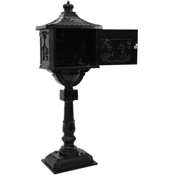 vidaXL, Briefkasten, Maxence (42.50 x 29.50 x 117 cm)