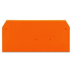 WAGO Abschlußplatte 2mm orange 279-328