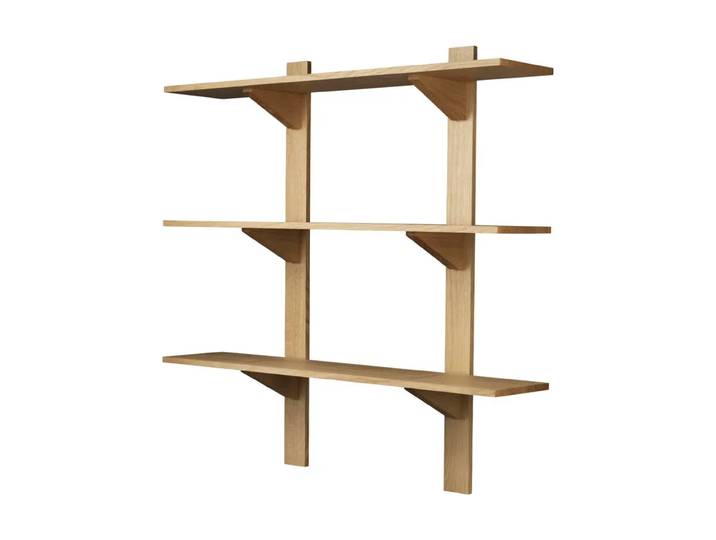 FDB Møbler B100 Sorø Regal 100x100 cm oak nature oiled