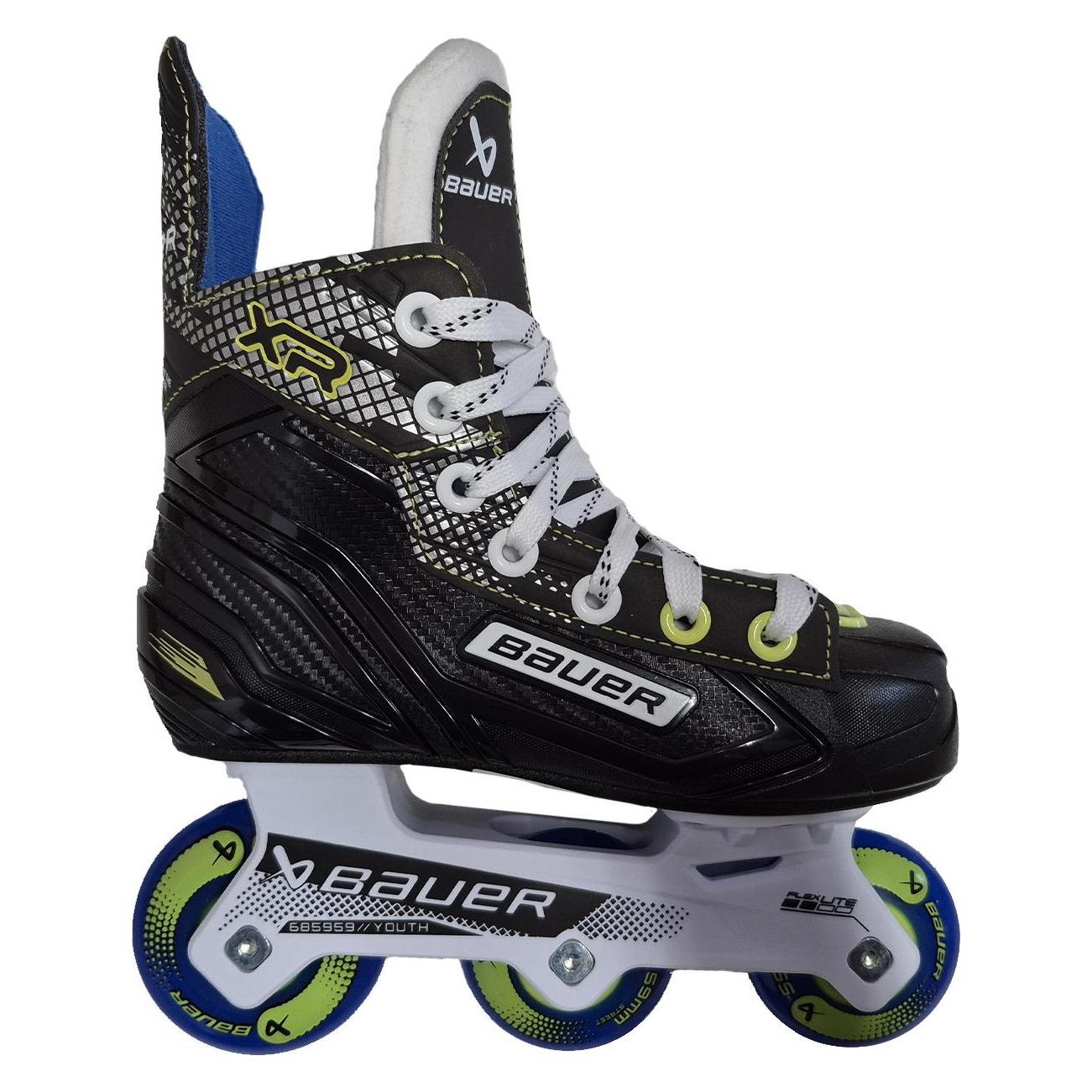 Bauer XR YTH Rollhockey-Schlittschuhe (REGULAR, YT12 - 31) (31) (Bauer)