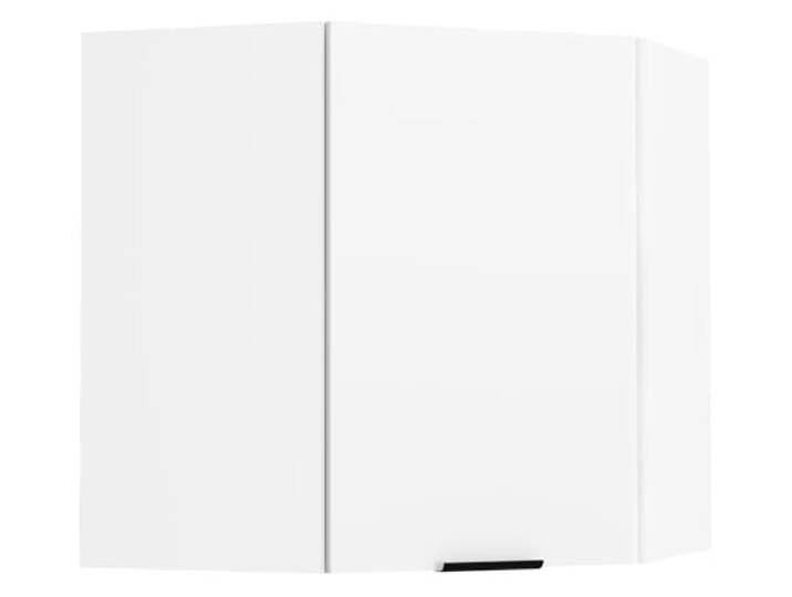 VCM Küchenhängeschrank Weiß 57x57x60 cm 1 Tür 2 Fächer Küche Wandmontage