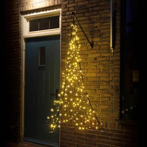 Fairybell hangende kerstboom met 240 warm witte LED-lampjes, 150 cm