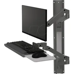 ET 45-696-293 - Ergotron LX Pro System Wandarbeitsplatz, grau