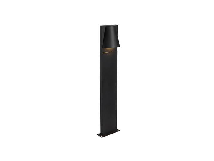 Lampadaire d'extérieur industriel noir IP44 - Femke