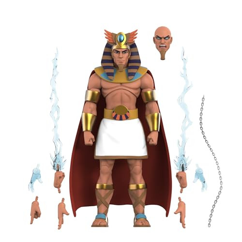Super7 Ultimates! Thundercats Wizz-Ra actiefiguur met accessoires, 18 cm