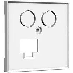 HomeWay Zentralplatte HW-ZL0RWG55V1 TV LAN 55x55