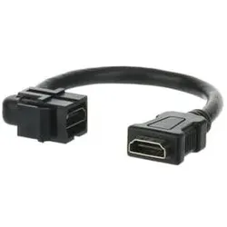 Busch-Jaeger Kabelpeitsche HDMI (0.20 m), Videokabel, Schwarz