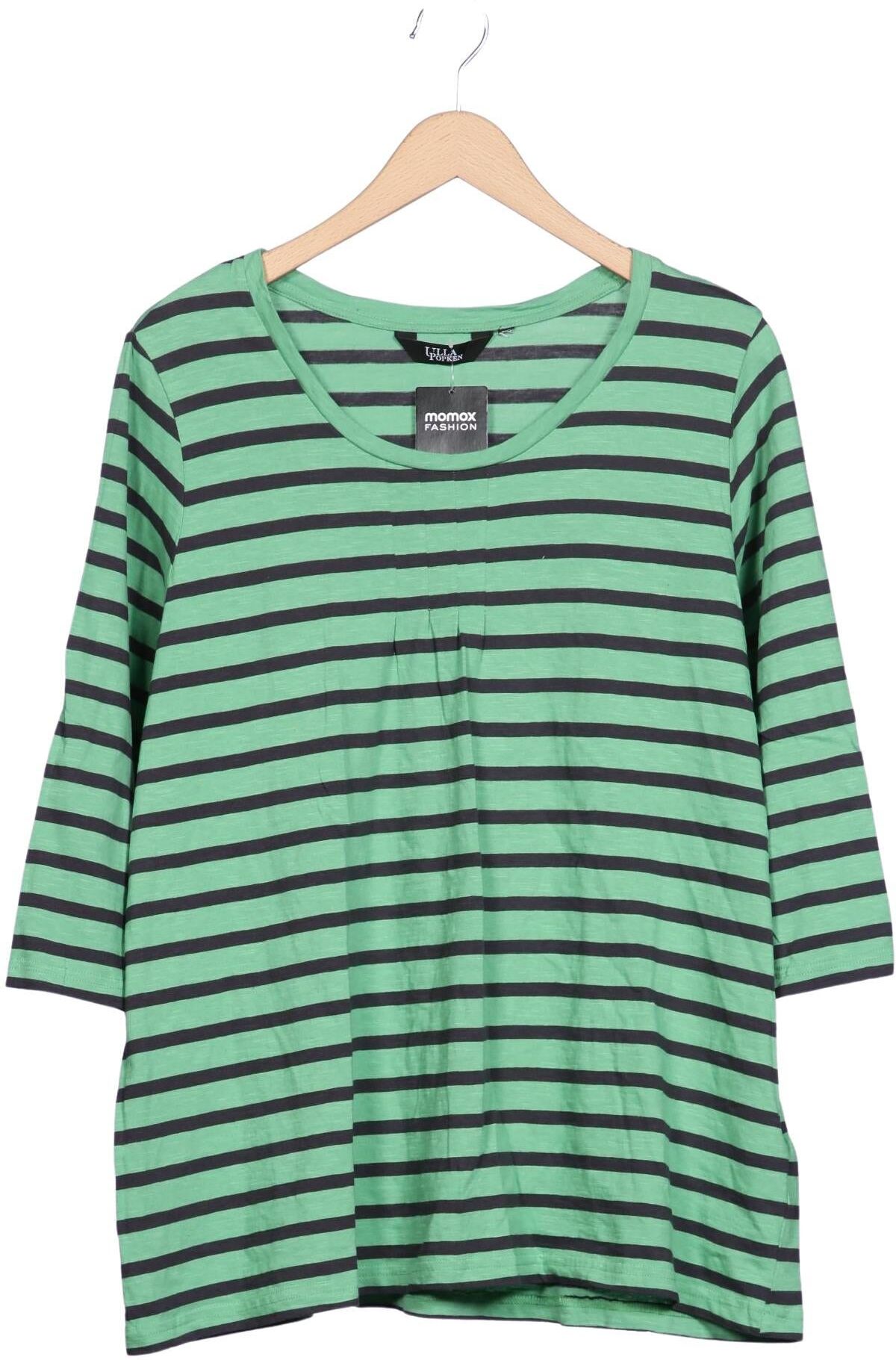 Ulla Popken Damen Langarmshirt, Mehrfarbig, Gr. 3Xl, Baumwolle - Second Hand