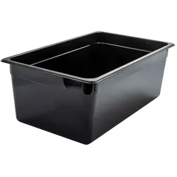 AcMax Kunststoff GN 1/1 Polycarbonat schwarz Gastronormbehälter GN-Behälter 28 Liter Tiefe 200mm