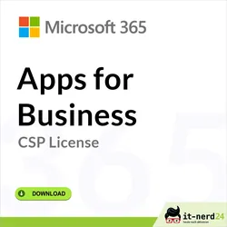 Microsoft 365 Apps for Business CSP