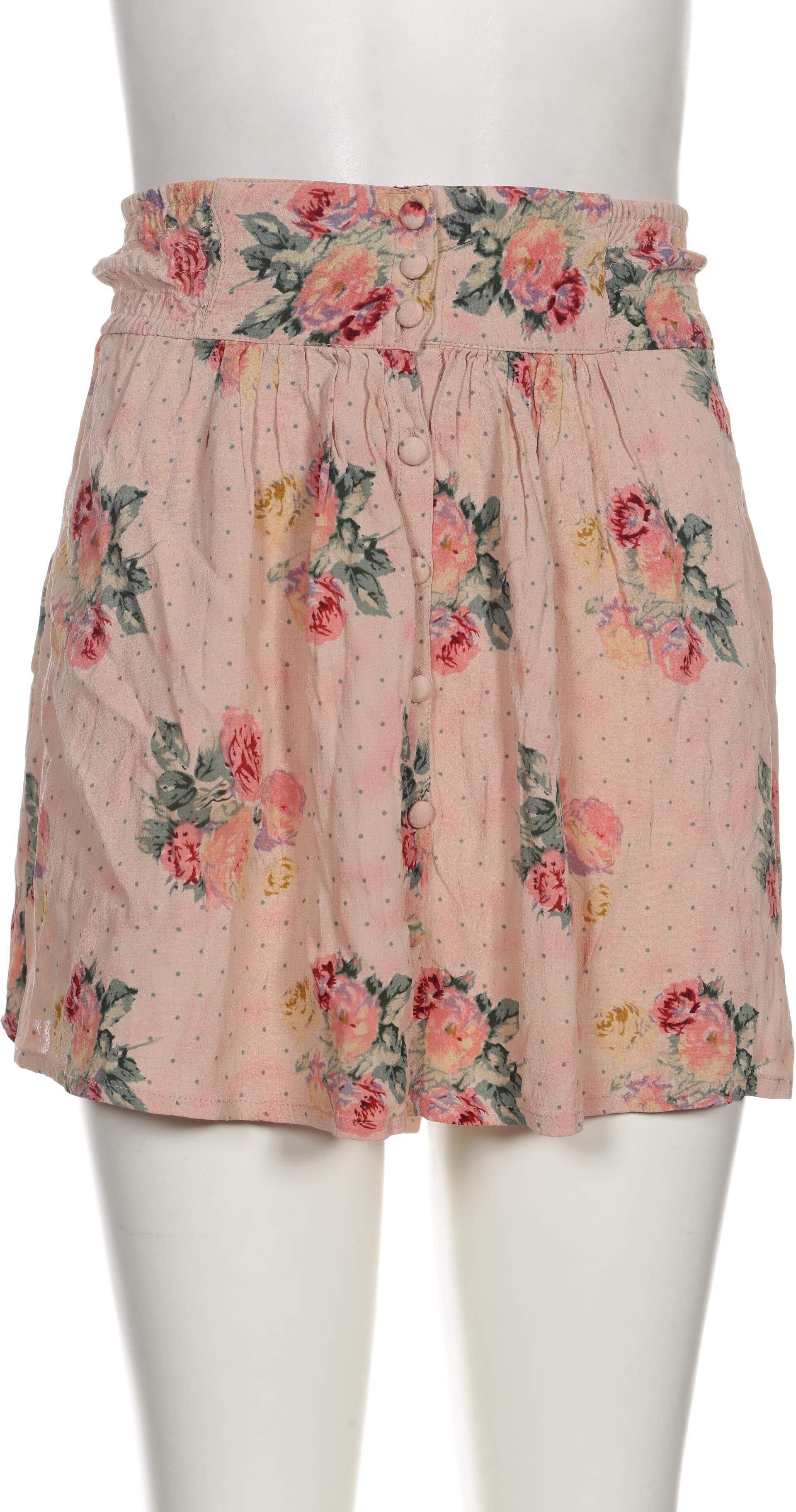 Topshop Damen Rock, Pink, Gr. EU 36, Viskose - Second Hand