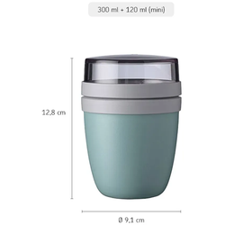 Mepal ELLIPSE Lunchpot Mini - Vivid Mauve