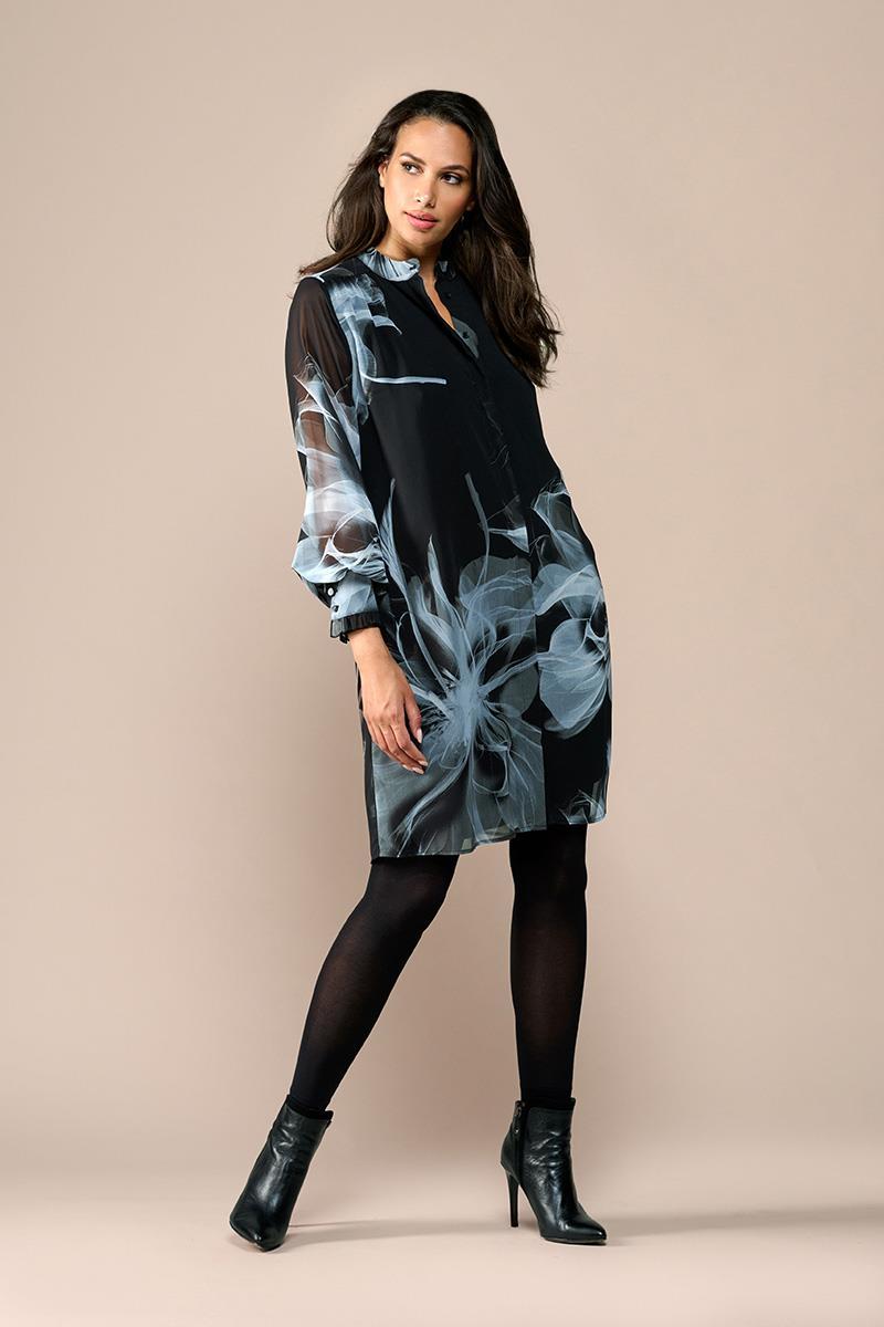 Ashley Print Tuniek Zwart / Wit
