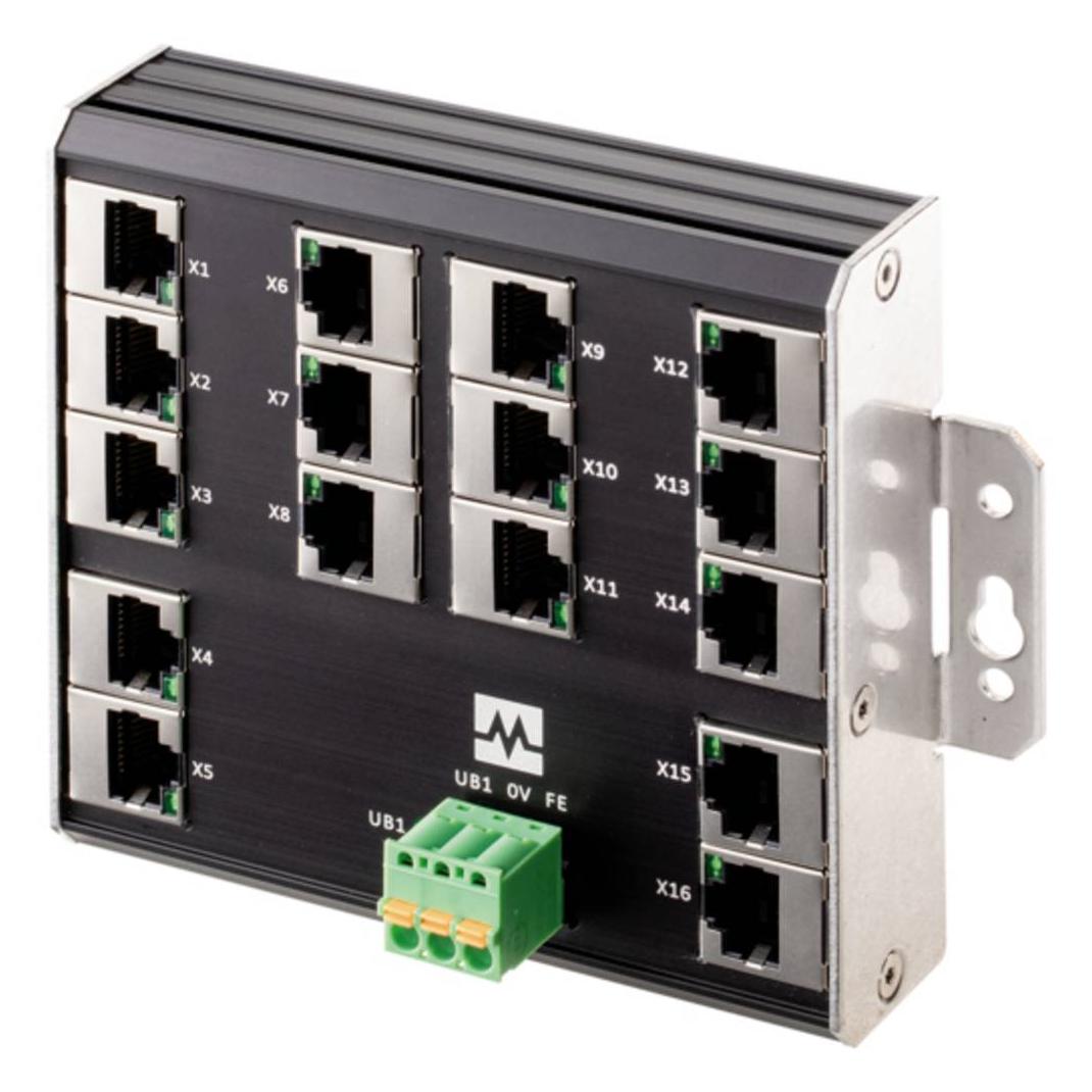 Murr Elektronik MURR Unmanaged Switch (16 Ports) (58905)