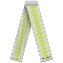 Coros Ersatzarmband, 22mm Nylon, weiss gestreift - weiß / ONE SIZE