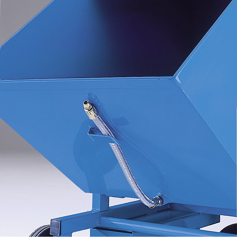 Ablass-Schlauch, mit Metallmantel, für Behältergröße 400 - 600 Liter eurokraft pro