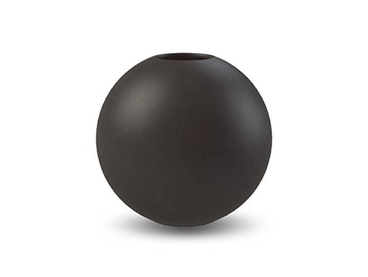 Cooee Design Vase sphérique\, Noir\, 10 cm