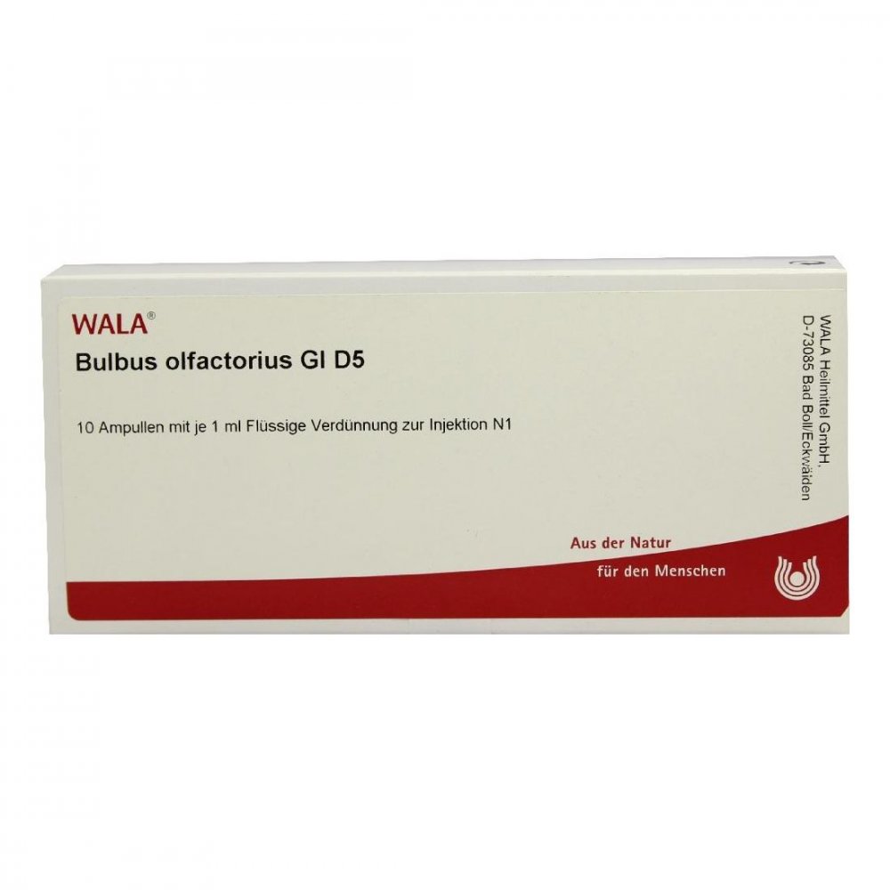 WALA Heilmittel GmbH Bulbus Olfactorius Gl D5 Ampullen 02909594