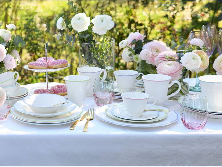 Service de table Florine 20 pièces Multicolore