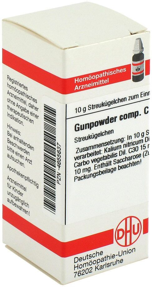 Gunpowder compositus C30 Globuli
