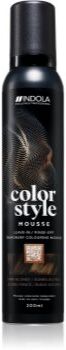 Indola Color Style Mousse mousse com cor para cabelo tom Dark Blonde 200 ml. Color Style Mousse