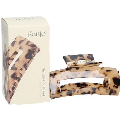 Kanjo The Hair Clip Grande 02 Sandstone Tortoise 1 St Bürste